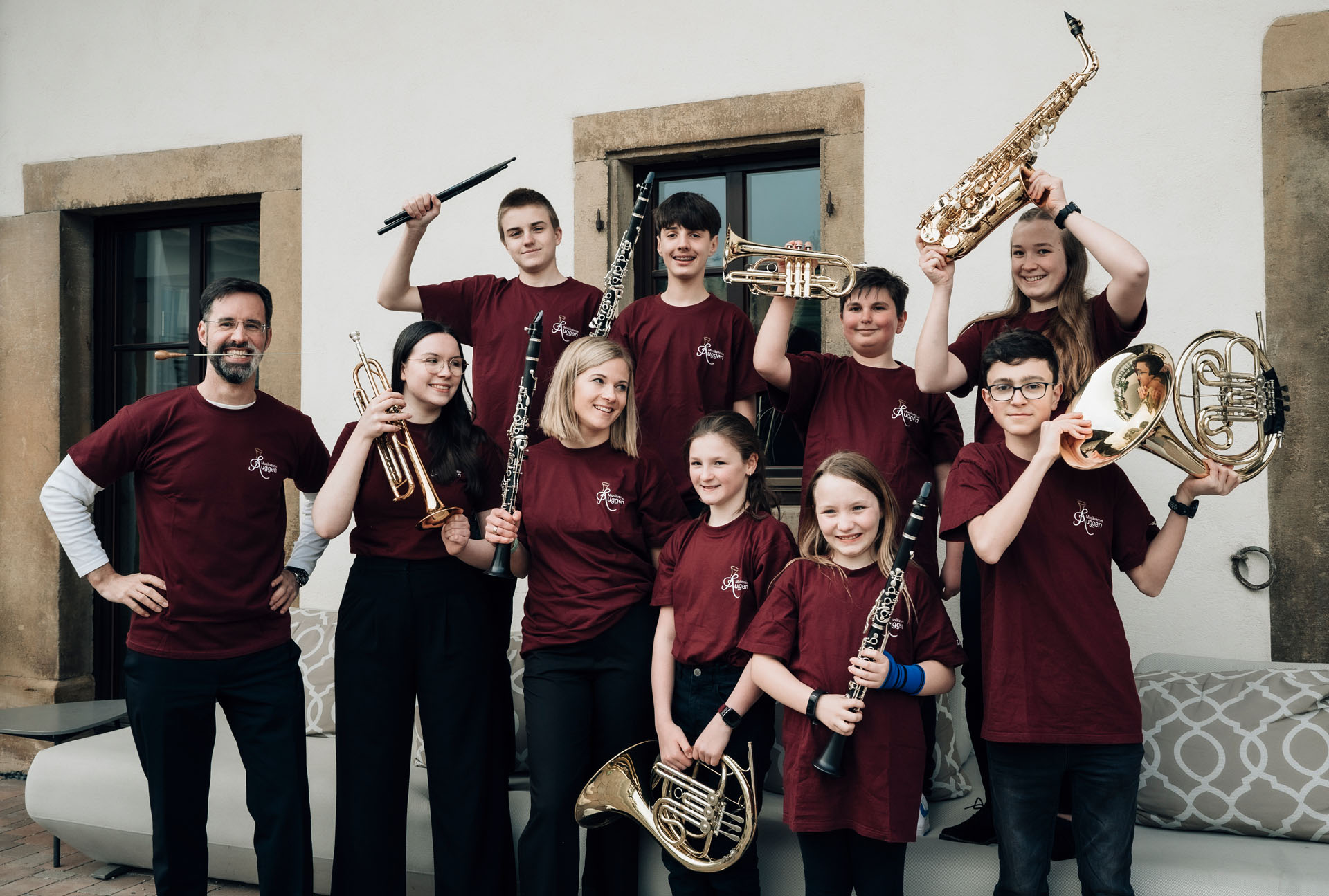 jugendorchester Musikverein auggen gruppenbild 01